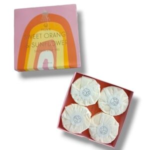 NEW Anthropologie | MUSEE Sweet Orange & Sunflower Shower Steamers (4 Count)